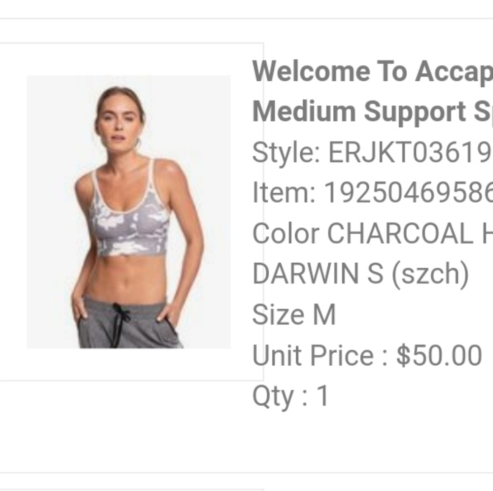 Roxy Sports Bra
